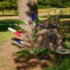 The Big Daddy Bottle Tree | Outside Yard Garden Decor | No Assembly Required | Displays 25 Bottles | 5 ft (60") Tall | Heavy Duty Welded Solid Raw Steel | Unpainted | Made in Mississippi USA view 4