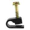 Skywalker Flexible Single Cable Screw Clips (Pack of 100 / Black) view 1