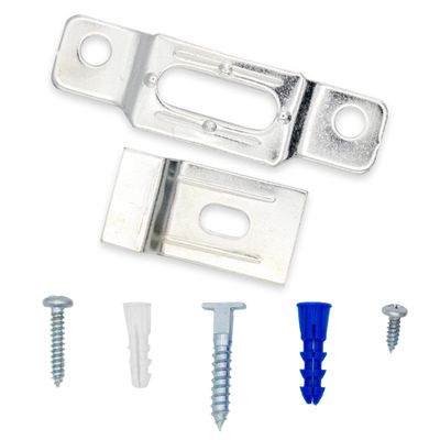 T-Lock security hangers locking hardware set for (50) wood or aluminum picture frames plus free HARDENED wrench!