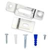 T-Lock security hangers locking hardware set for (50) wood or aluminum picture frames plus free HARDENED wrench! view 1
