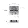 Thunder Group IRFFC004W Wedge Pusher Block 6 Wedges for French Fry Cutter view 2