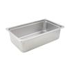 Winco SPJM-106 Full Size Steam Table Pan, 6" Deep, Anti-Jamming, Stainless - Stainless Steam Table view 1