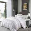 LUXURIOUS Full Size 1200 Thread Count Goose Down Alternative Comforter, 100 Percent Egyptian Cotton, 1200 TC, 750FP, 50Oz, Solid White Down Alt Comforter view 2