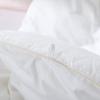LUXURIOUS Full Size 1200 Thread Count Goose Down Alternative Comforter, 100 Percent Egyptian Cotton, 1200 TC, 750FP, 50Oz, Solid White Down Alt Comforter view 3