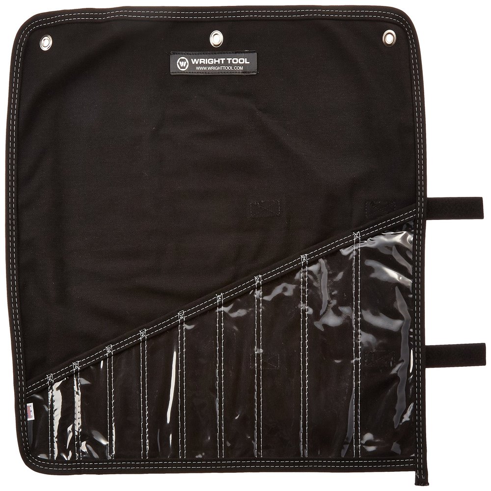Denim Tool Roll - 21-1/4" x 19-1/4" - 10 pockets