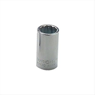 Wright Tool 25mm 1/2" Dr. 12 Pt. Std. Metric Socket