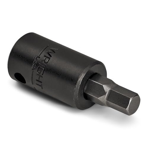 Wright Tool 42B20 1/2" Drive Impact Hex Bit Socket, 5/8"