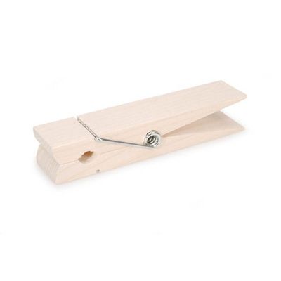 60 Clothespin Jumbo 6" FUN Clothes Pin Wedding Favors