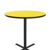 Correll Standing Height High Pressure Cafe and Breakroom Table BXB48R-38 view 4