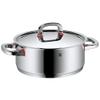 WMF Pot Set 4-Piece Premium One Inside Scale Steam Vent Made in Germany Cool+ Technology Metal Lid Cromargan Stainless Steel Polished Suitable for Induction Hobs Dishwasher-Safe view 4
