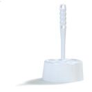 Carlisle 36719700 Flo-Pac Toilet Bowl Brush with Caddies, Set of 24 (16-Inch, Polypropylene, White)