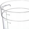 Carlisle FoodService Products Storplus Round Food Storage Container with Stackable Design for Catering, Buffets, Restaurants, Polycarbonate (Pc), 4 Quart, Clear, (Pack of 12) view 4