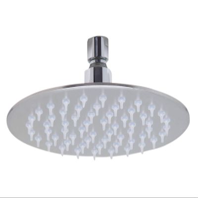 ALFI brand RAIN8R 8-Inch Solid Round Ultra Thin Rain Shower Head, Brushed Stainless Steel