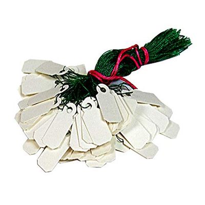 National Artcraft Merchandise Tags with String Hangers (2 Pkg/100)