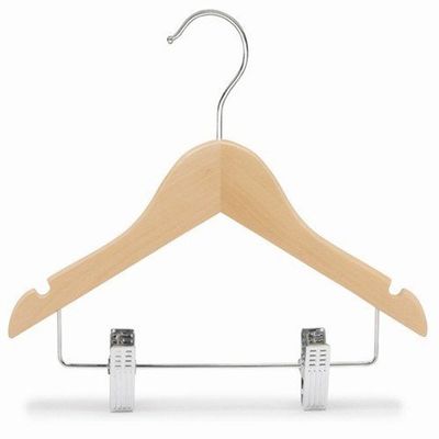 11" Childrens Wooden Suit Hanger [ Bundle of 25 ]