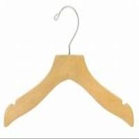 12" Childrens Wooden Wavey Top Hanger [ Bundle of 25 ]