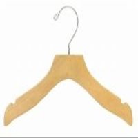 12" Childrens Wooden Wavey Top Hanger [ Bundle of 25 ]