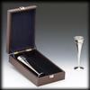 Mullingar Pewter Claddagh Wedding Flutes Boxed (10" HIGH) view 1