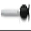 3 claveles 1602  Round Sharpening Steel, Hard Chrome, 30 cm, 12 Inch view 1