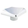 Bezier Square Knob Finish: Bright Chrome, Size: 1.63" H x 1.63" W x 1" D view 1