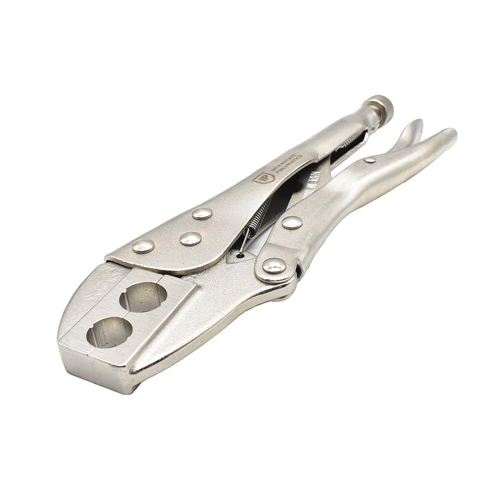 Interstate Pneumatics H5 V-Grip Type Crimper 2 Opening 2 Dies for 5/16 Inch and 1/4 Inch Hose