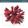 Abbott Collection 20-SEASHORE/16 RED Medium Red 3D Coral Branch Decorative Resin Figurine view 4