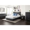 South Shore Step One 1-Drawer Nightstand Gray Oak, Contemporary view 4