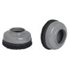 Lorell 1 1/2 Slip Over Floor Savers LLR49317, Pack of 8, Grey view 1