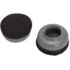 Lorell 1 1/2 Slip Over Floor Savers LLR49317, Pack of 8, Grey view 4