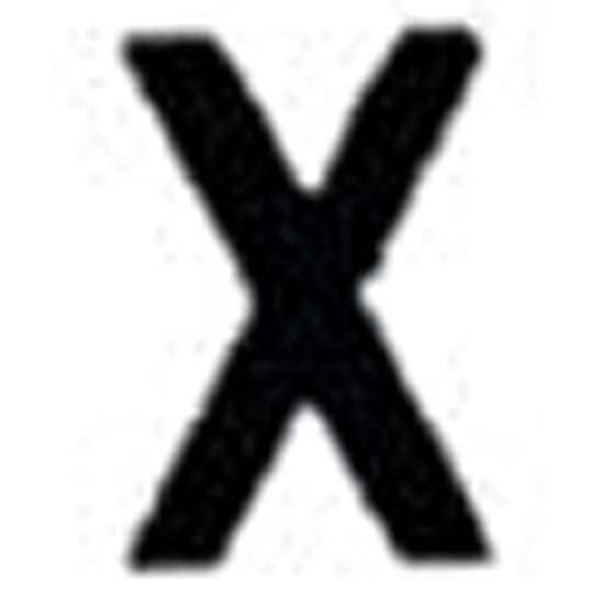 Seachoice 3" Gothic Letters & Numbers44; Black 74361