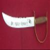 Uster champagne saber wood handle view 4