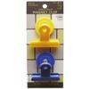 Mitsuya POMC-01P-YV Magnetic Clip, POP Color, Pack of 2, Yellow/Purple view 1