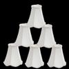 Urbanest 1100255c Scallop Chandelier Mini Shade 6-inch, Clip On, Off White (Set of 6) view 1