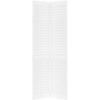 Kimberly Bay Closet Door, Bi-fold, Louver Louver Plantation Primed White (24x80) view 4