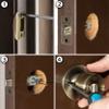 Master Lock TUO0105T Tulip Door Knob with Lock, Antique Brass, Pack of 2 view 4
