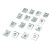 Global Industrial Shelf Clip Replacement for Cabinets, 16/Pk view 1