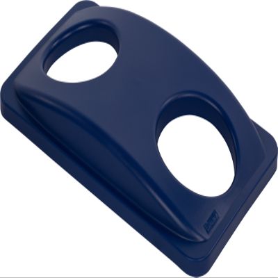 Carlisle 342027REC14 - Trimline Bottle and Can Recycling Lid for Wallhugger Containers