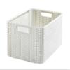 Curver Style 205851 Storage Box Rattan-Look Second Generation Polypropylene Large view 1