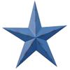 Amish Wares 24 Inch Rustic Blue Barn Star Made with Galvanized Metal to Prevent Rusting. American Handcrafted - Made in The USA! view 1