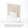 Yamazaki Home Tower Bath Towel Hanger - Bathroom Organizer Storage Holder Dry Rack, 30" - Steel - Holds Towels Up to 24.5" X 58" view 3