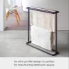 Yamazaki Home Tower Bath Towel Hanger - Bathroom Organizer Storage Holder Dry Rack, 30" - Steel - Holds Towels Up to 24.5" X 58" view 4