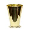 7 1/2" Plastic Mint Julep Cups Gold - 12 per box view 1