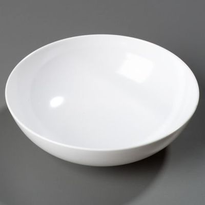 40 oz Melamine Serving Bowl, White
