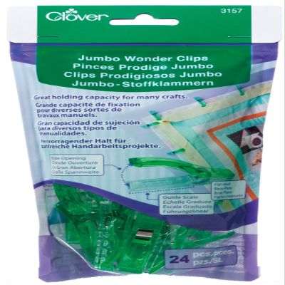 Jumbo Wonder Clips 24 Count