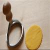 Aluminum Roud Ravioli Stamp 58 mm Cod. E33 view 4