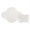 6 1/4 x 6 1/4 Petal Invitations - Natural (160 Qty.) view 1