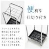 (Fujiboeki) Fuji Boeki 95709 Umbrella Stand, Width 10.0 inches (25.5 cm), 9 Pieces, for Office Use view 3