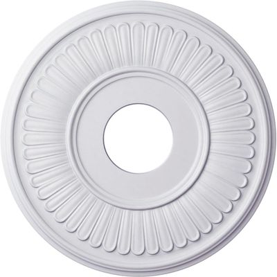 15 3/4"OD x 3 7/8"ID x 3/4"P Berkshire Ceiling Medallion (Fits Canopies up to 7")