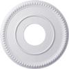 Ekena Millwork CM12BR Bradford Ceiling Medallion, 12 1/2"OD x 3 7/8"ID x 3/4"P (Fits Canopies up to 6 5/8"), Primed view 1