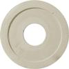 Ekena Millwork CM12BR Bradford Ceiling Medallion, 12 1/2"OD x 3 7/8"ID x 3/4"P (Fits Canopies up to 6 5/8"), Primed view 4